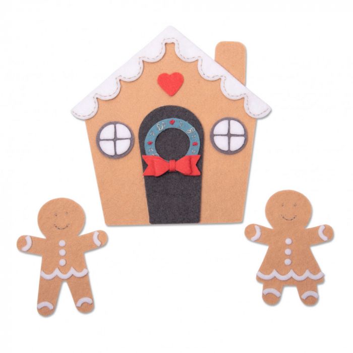 Fustella Sizzix Bigz Plus Casa Di Pan Di Zenzero 663325
